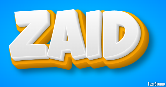 Zaid Text Effect