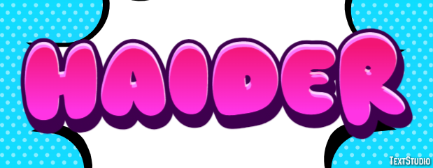 Haider Text Effect
