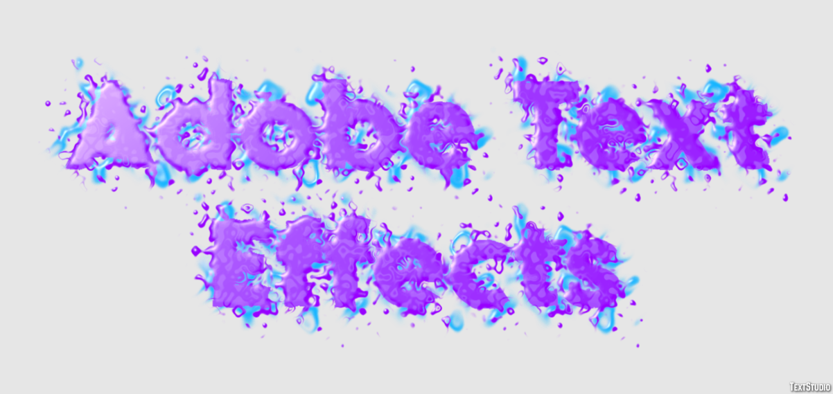 Adobe Text Effects Text Effect