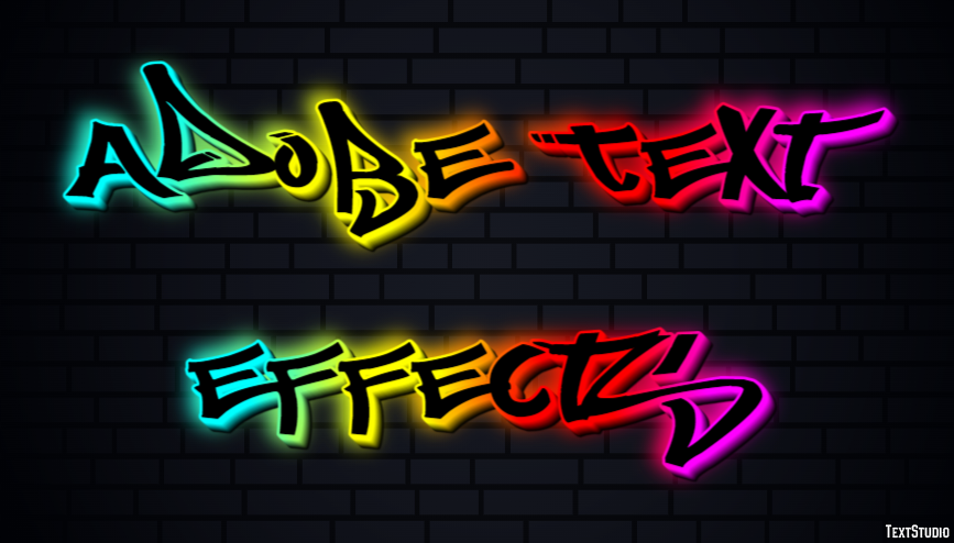 Adobe Text Effects Text Effect