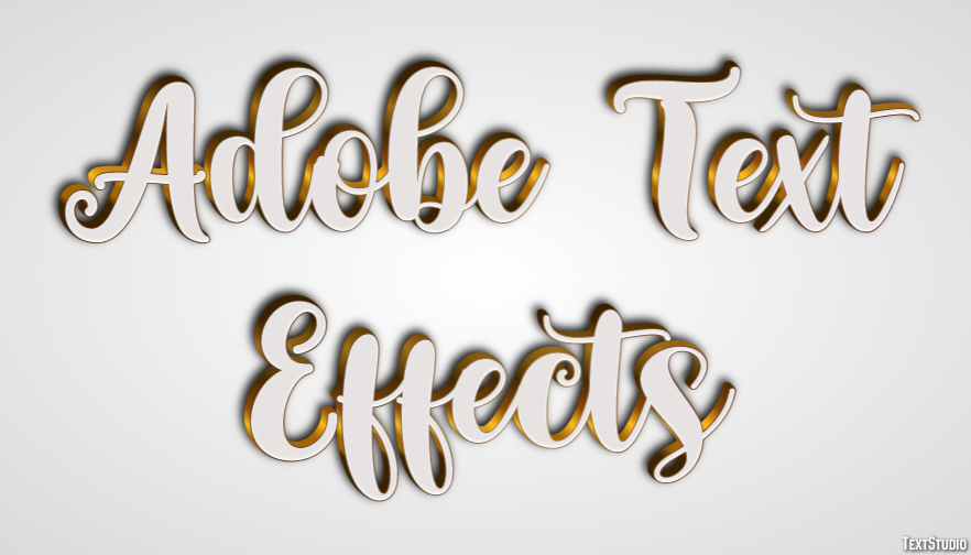 Adobe Text Effects Efekt tekstowy