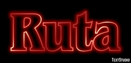 Ruta Efekt tekstowy