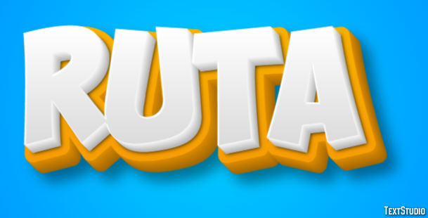 Ruta Efecto de Texto