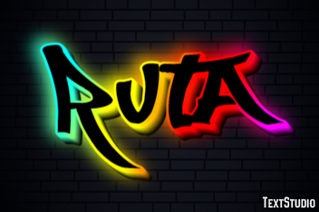 Ruta Efekt tekstowy