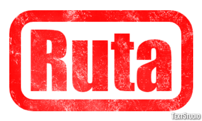 Ruta Efekt tekstowy