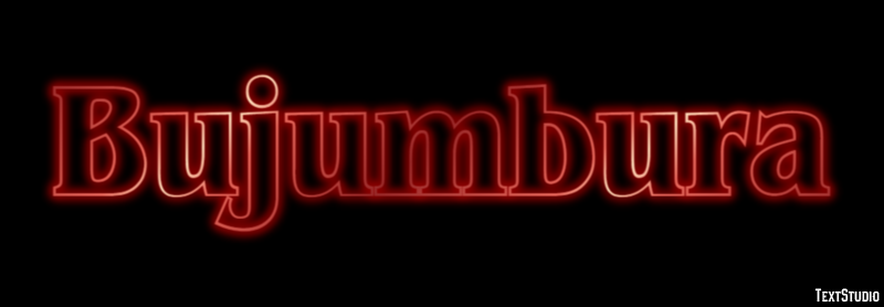 Bujumbura Efecto de Texto