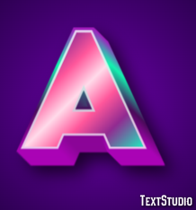 A Text effect