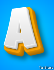 A Text effect