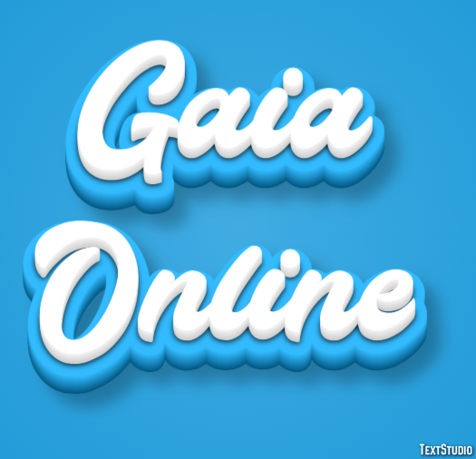 Gaia Online Efecto de texto