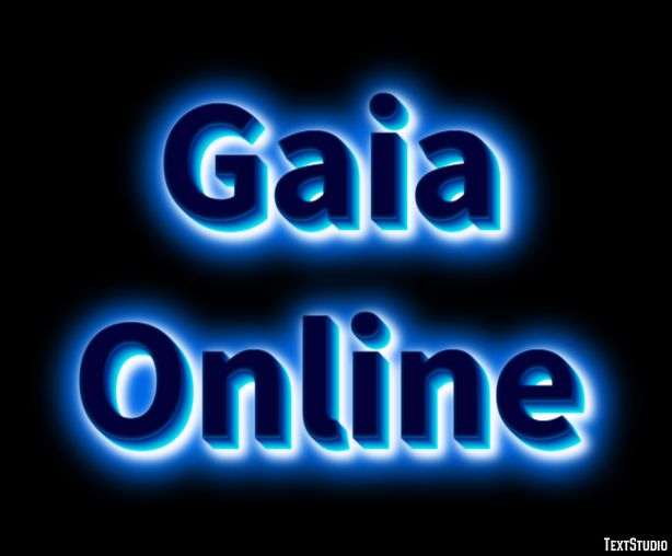 Gaia Online Efecto de texto