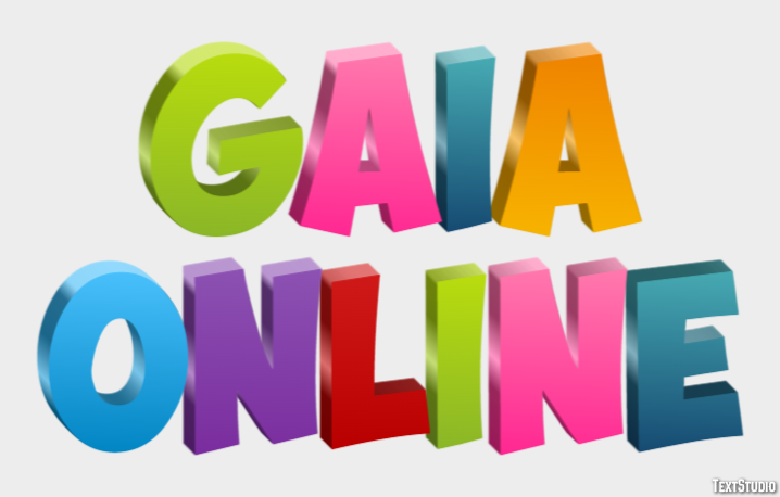 Gaia Online Efecto de texto