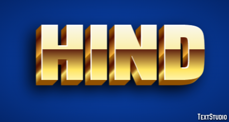 Hind Text Effect