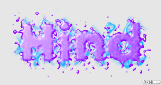 Hind Text Effect