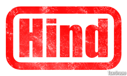 Hind Text Effect