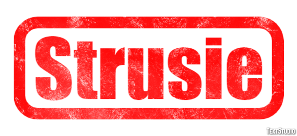 Strusie Effet de texte