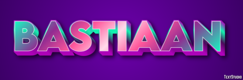 Bastiaan Tekst Effect