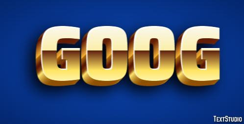 Goog Tekst Effect