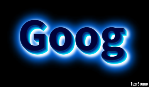 Goog Tekst Effect