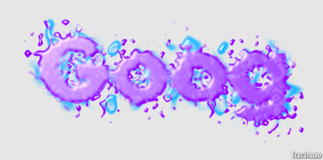 Goog Text effect