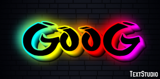 Goog Text effect