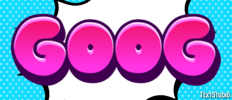 Goog Text effect