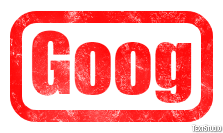 Goog Text effect
