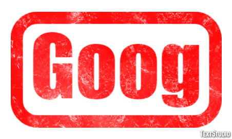 Goog Tekst Effect