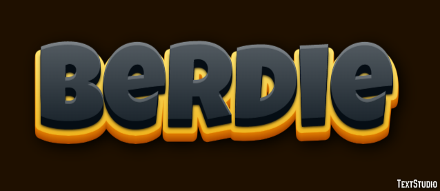 Berdie Text Effect