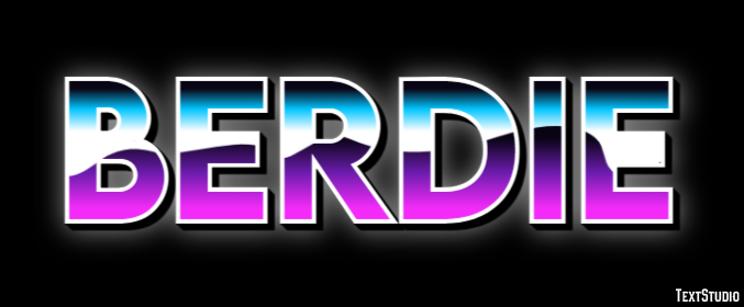 Berdie Text Effect