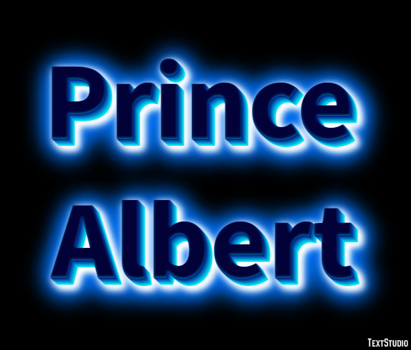 Prince Albert テキスト効果