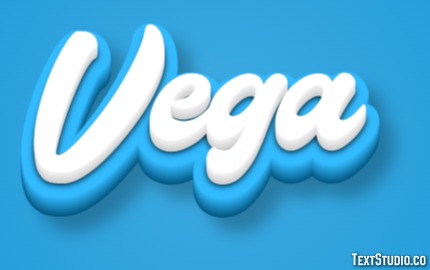 Vega Texteffekt