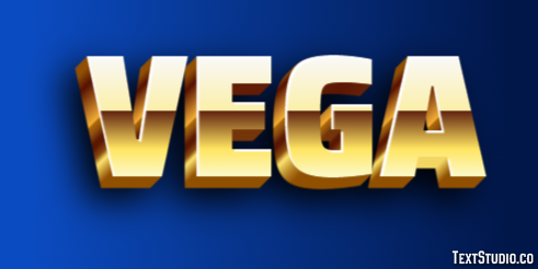 Vega Texteffekt
