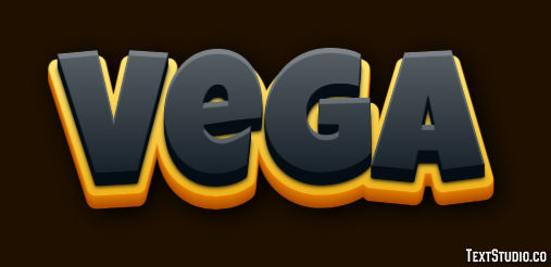 Vega Texteffekt
