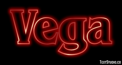 Vega Texteffekt