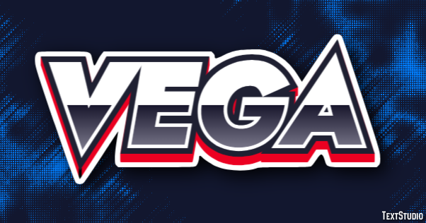 Vega Texteffekt