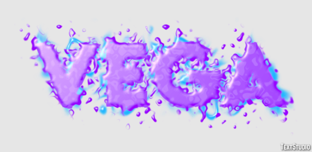 Vega Texteffekt