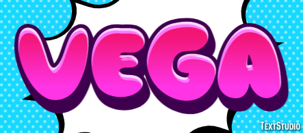 Vega Texteffekt