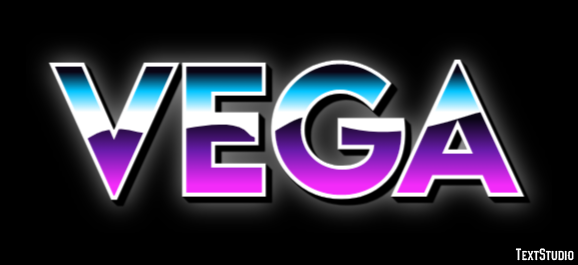 Vega Texteffekt