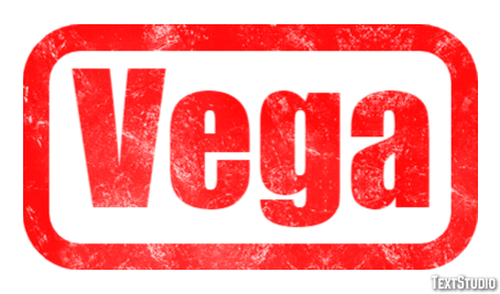 Vega Efecto de texto