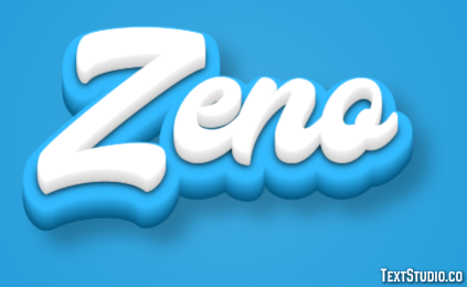 Zeno Effetto testo