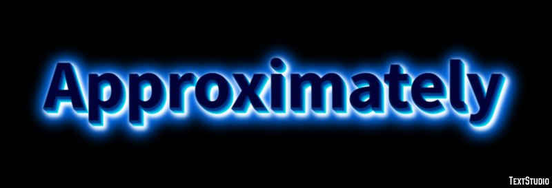 Approximately Effet de Texte