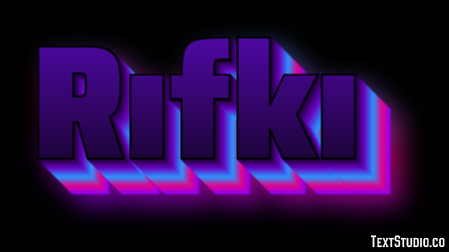 Rıfkı Effetto testo