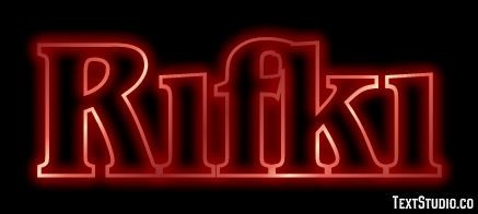Rıfkı Effetto testo