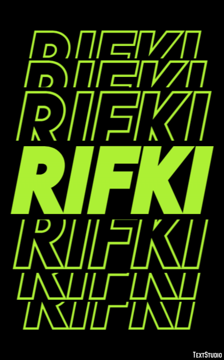 Rıfkı Efecto de Texto