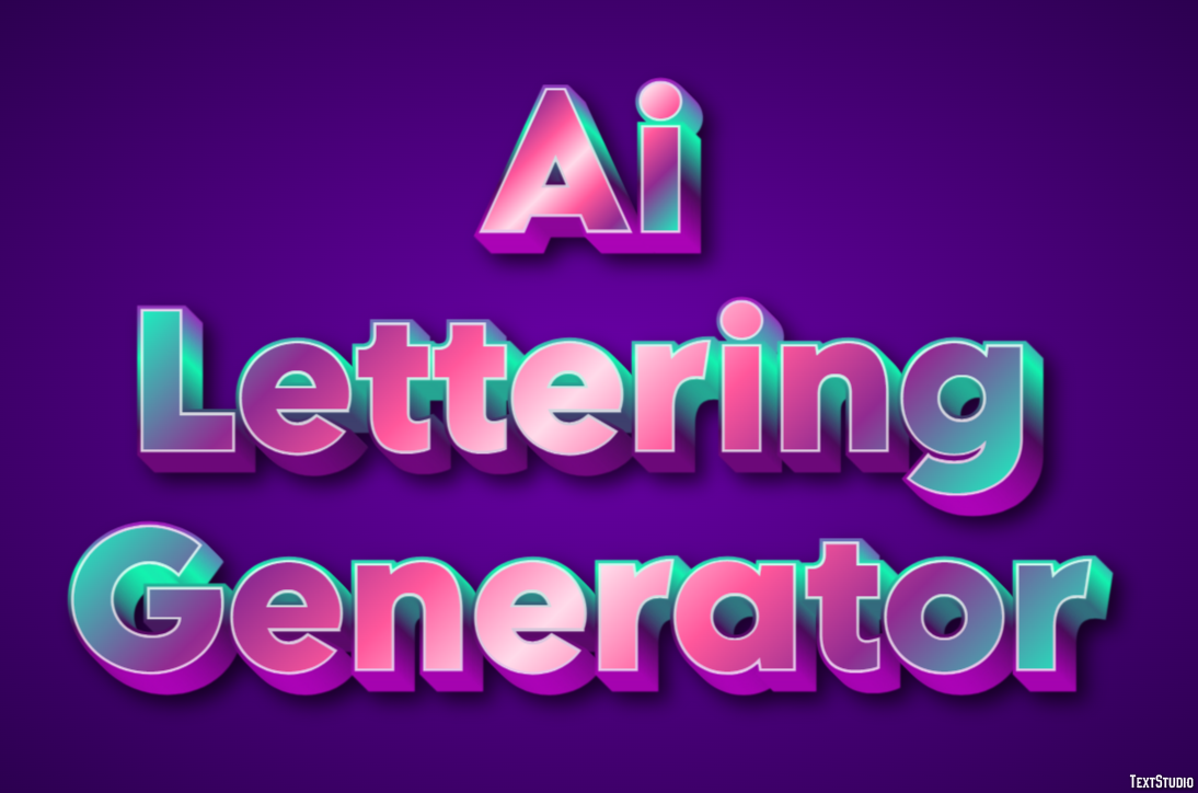 Ai Lettering Generator テキスト効果
