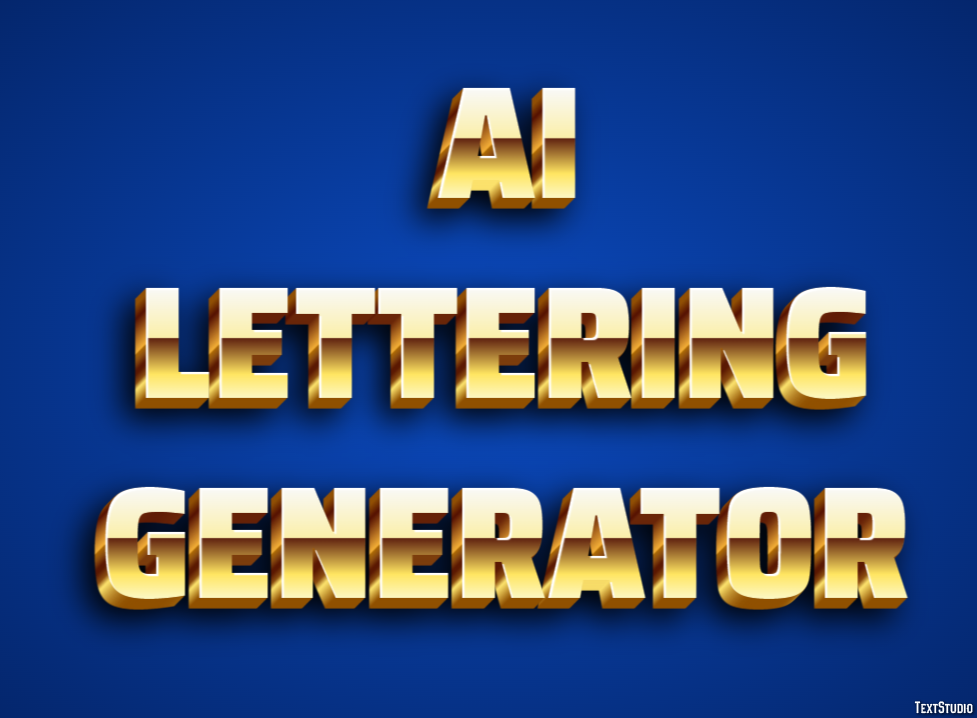 Ai Lettering Generator テキスト効果