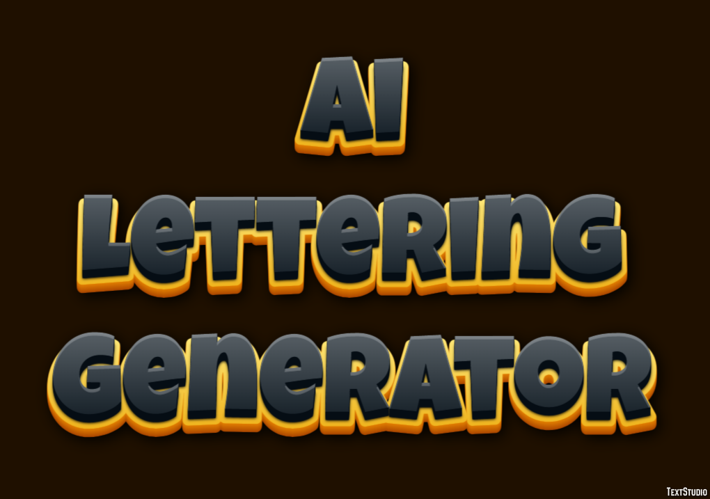 Ai Lettering Generator テキスト効果