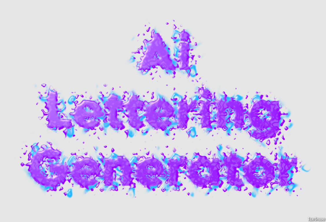 Ai Lettering Generator テキスト効果