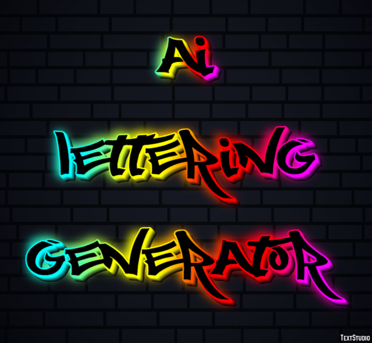 Ai Lettering Generator テキスト効果