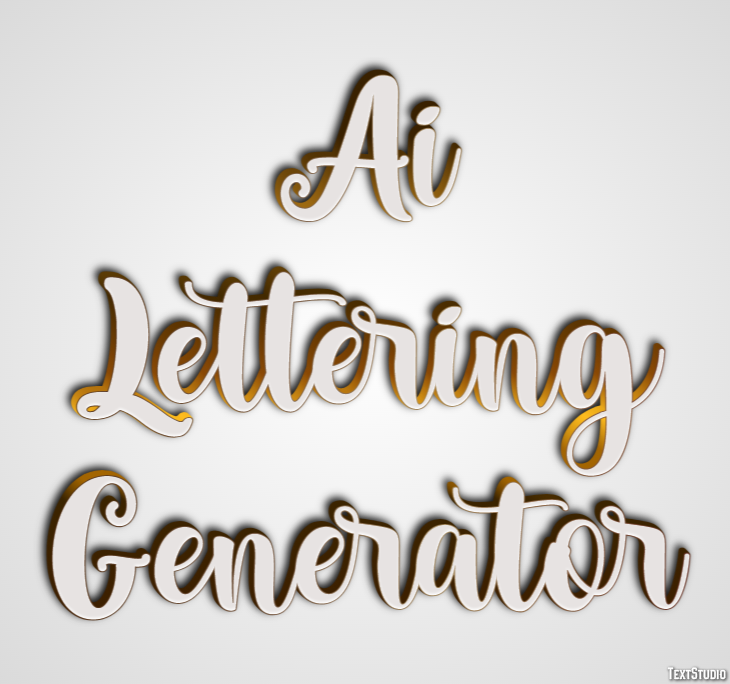 Ai Lettering Generator テキスト効果